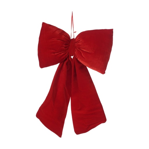 [281924] LAZO NAVIDEÑO 50X32CM ROJO 831-D184-2620R