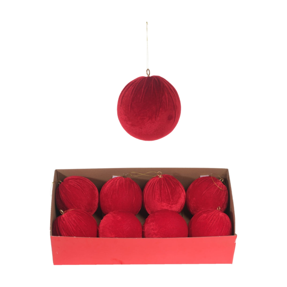 ESFERA 15 CM ROJA 48 PIEZAS 2 831-MX2467-26100R