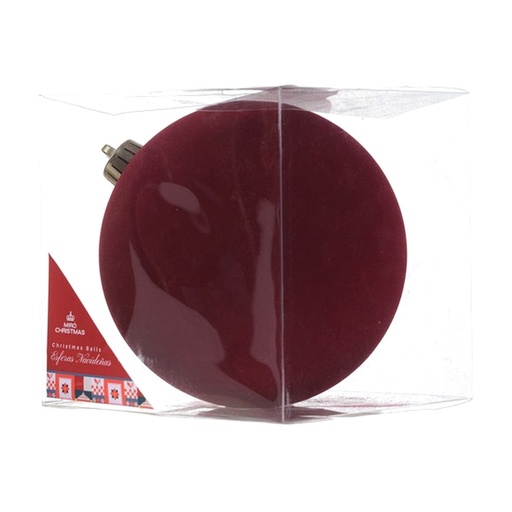 [281945] ESFERA FELPA BORGONA 15CM SET 831-2788-239101375XR