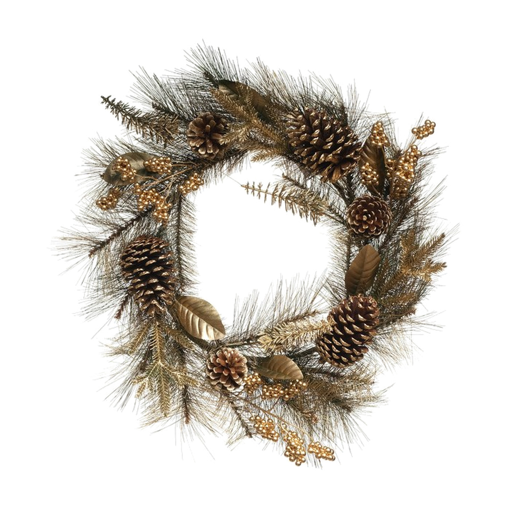 CORONA DORADA 55CM 12 UNIDADES 831-MXMAS67-26171G