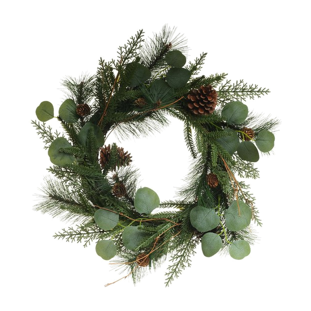 CORONA VERDE 40CM 12 UNIDADES 831-MXMAS67-26236