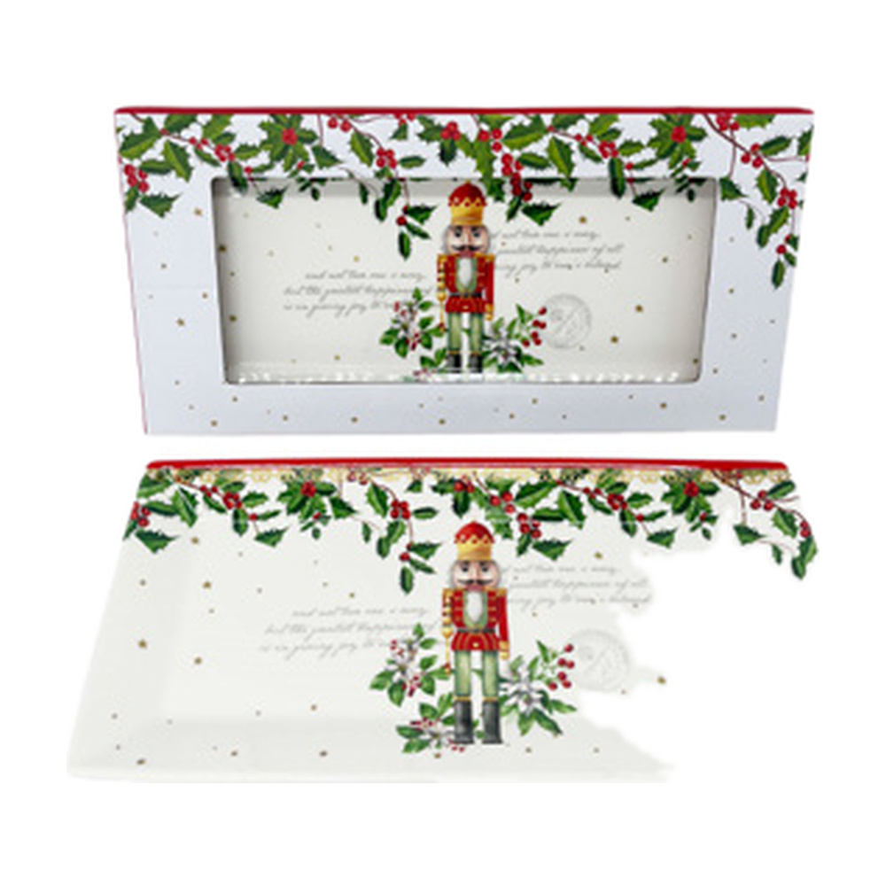 PLATO NAVIDEÑO CASCANUECES 831-XDA40-2601B