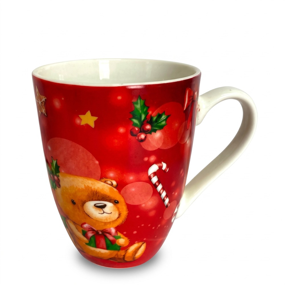 TAZA NAVIDEÑA 350ML ROJO OSO 32 831-XDA40-2611C